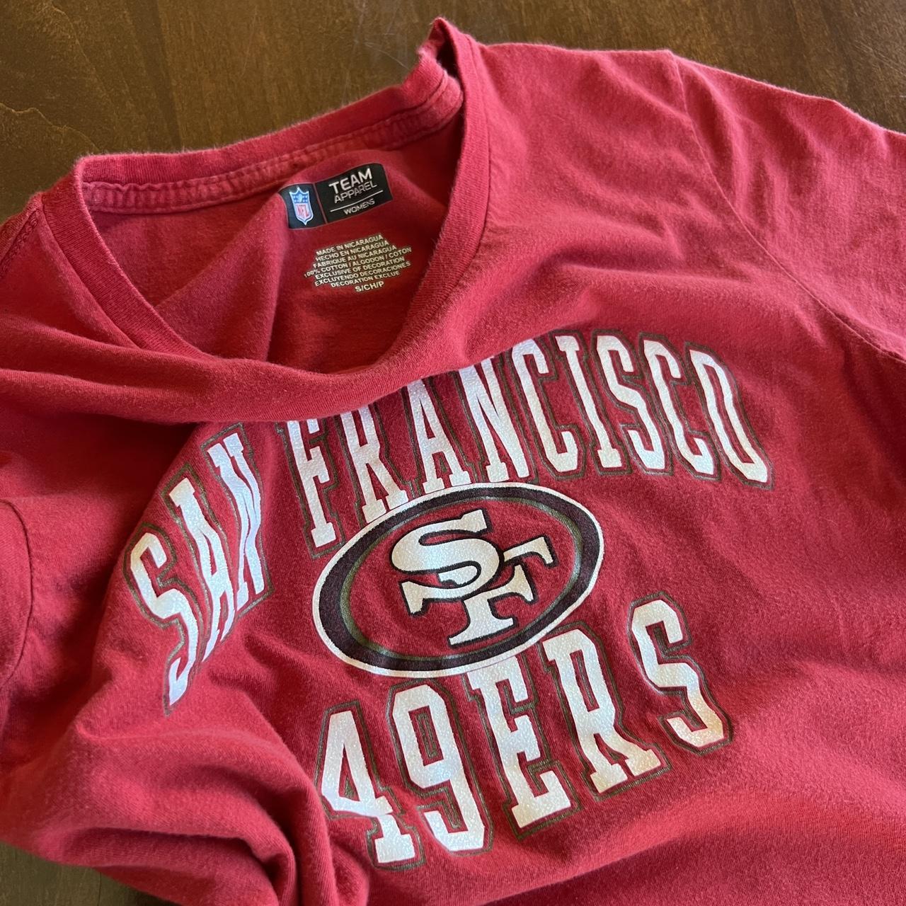 San Francisco 49ers New Medium Cropped - Depop