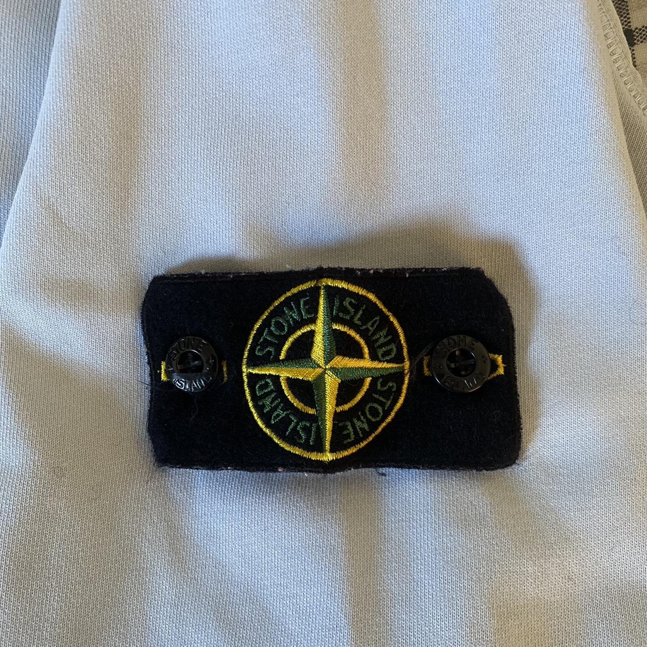 Stone Island Sky Blue Jumper Medium Worn only a... Depop