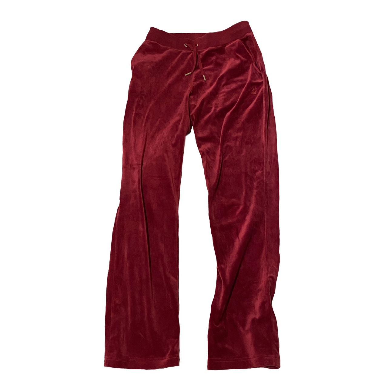 Juicy Couture Velvet Tracksuit Bottoms Size Depop