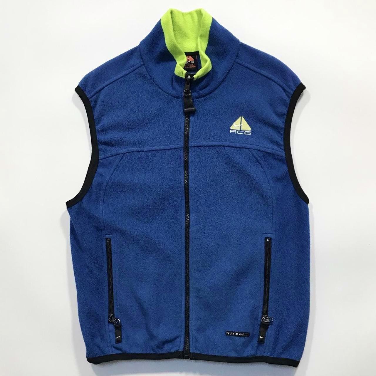 Vintage Nike ACG Jacket. 90's 1/2 Zip. Size | Depop