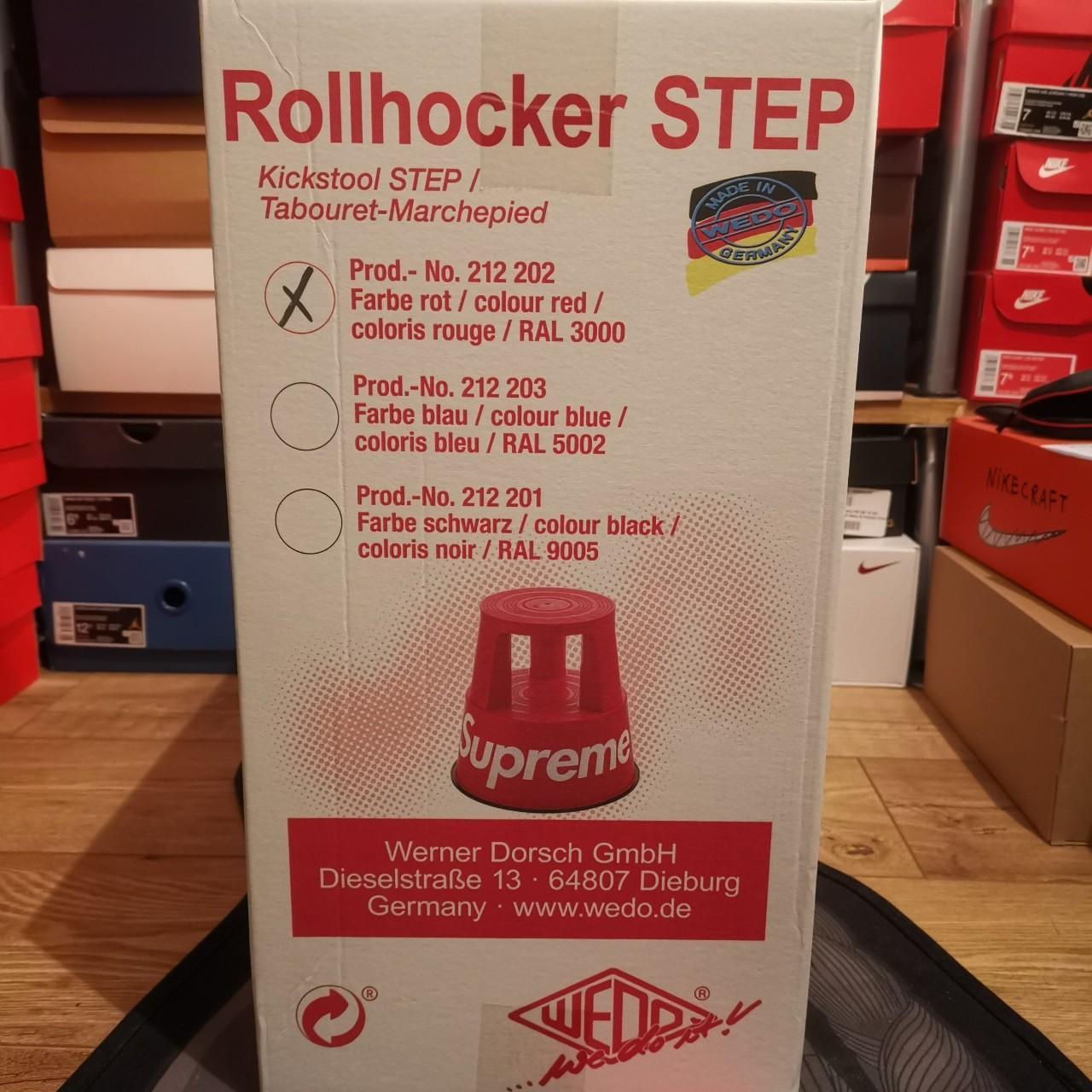 Supreme Wedo Step Stool (Red) Brand new in box, | Depop