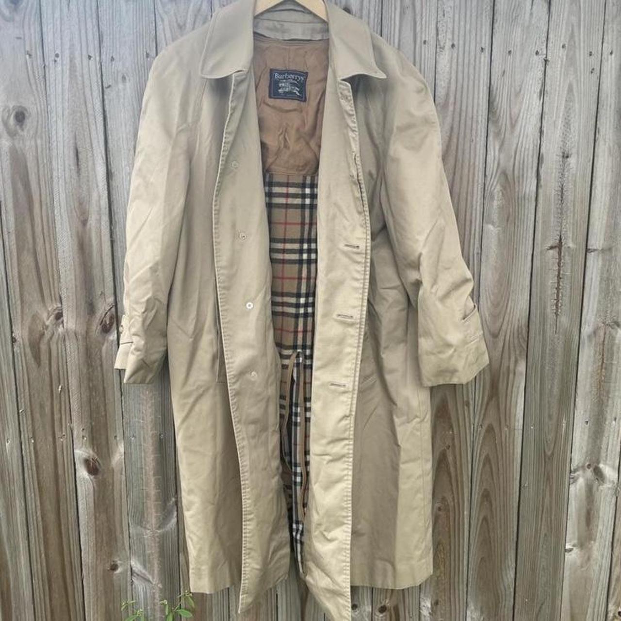 Vintage Burberry trench coat 🧥 One of a kind 💎... - Depop