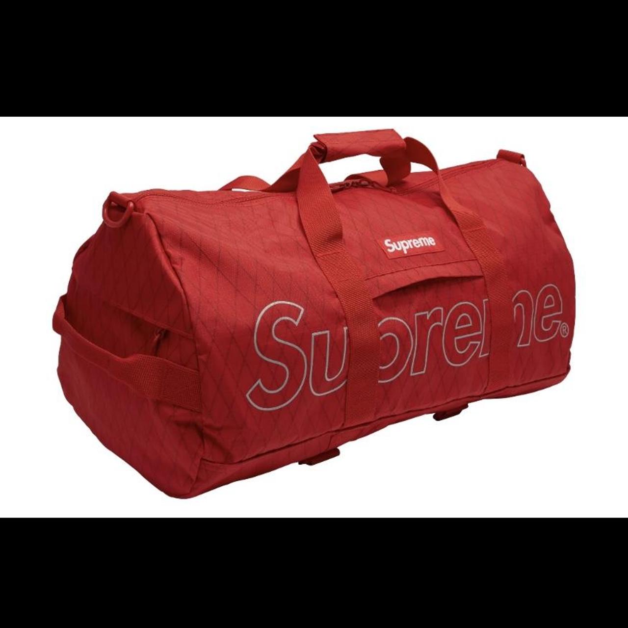 Supreme cheap red duffle