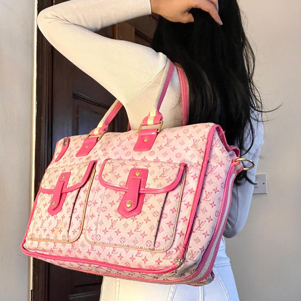 LV Mini Monogram Sac Mary Kate 48H Rose The - Depop