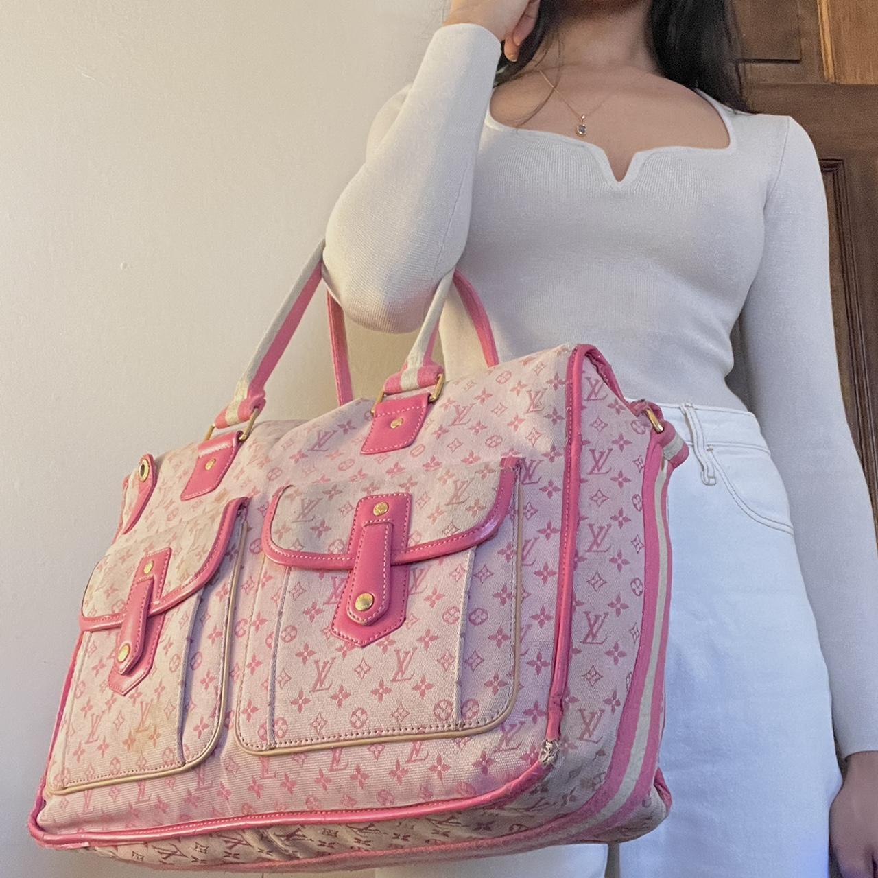 Pink lv-bag - Depop