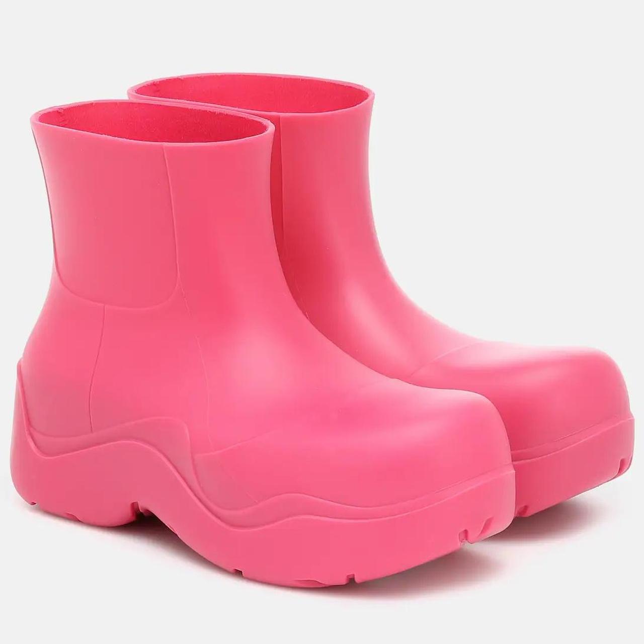 靴 Bottega Veneta puddle boots pink 49532825-1_2.jpg