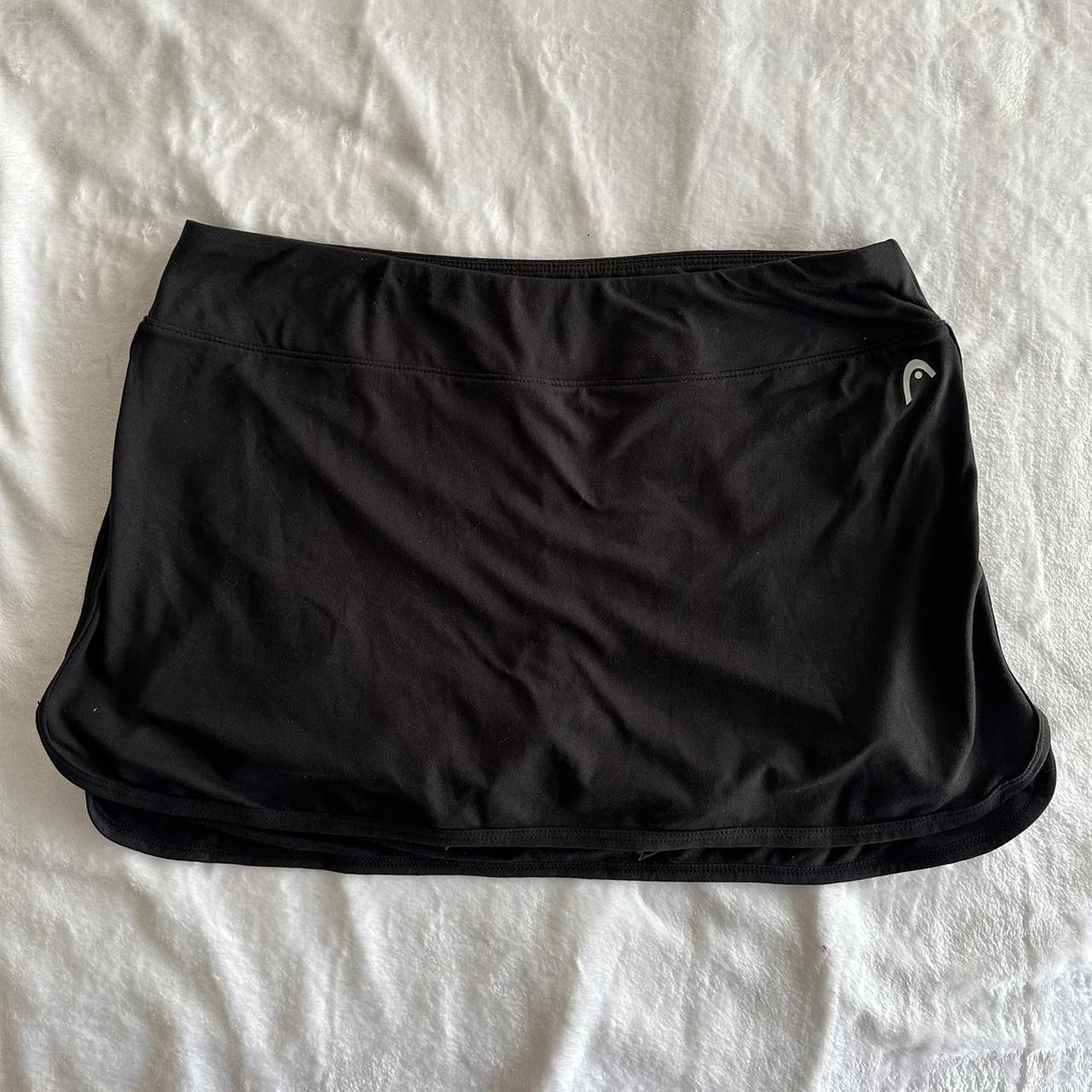 HEAD Black Mini Tennis Skort Gently worn, in great... - Depop