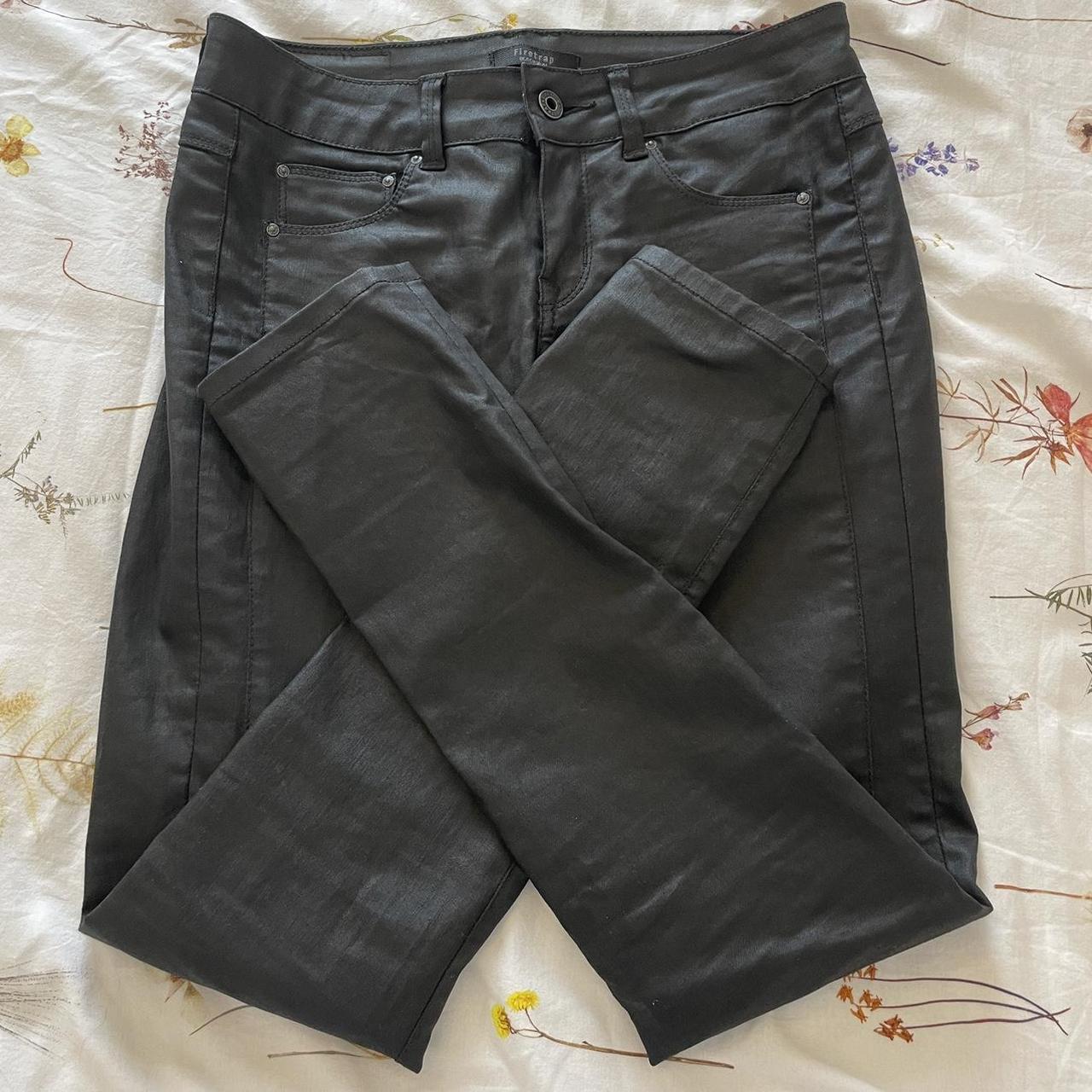 Firetrap Women's Black Jeans | Depop