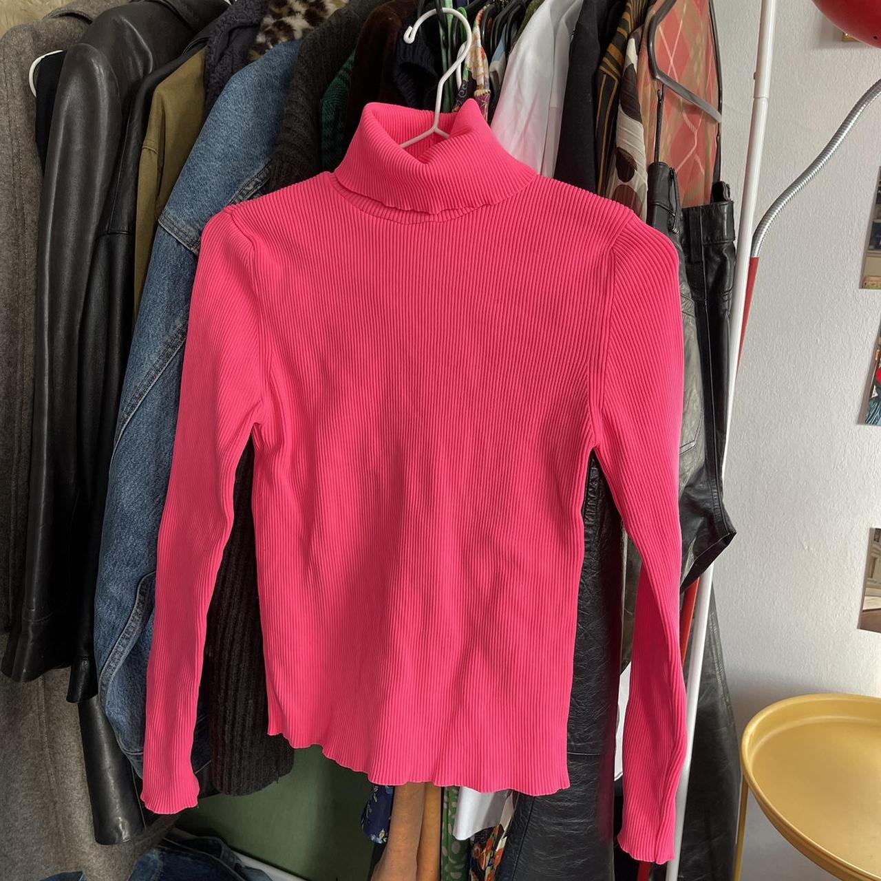 Zara Women's Pink Jumper Depop