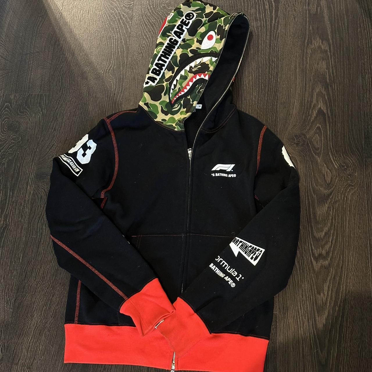 Bape f1 hoodie sale