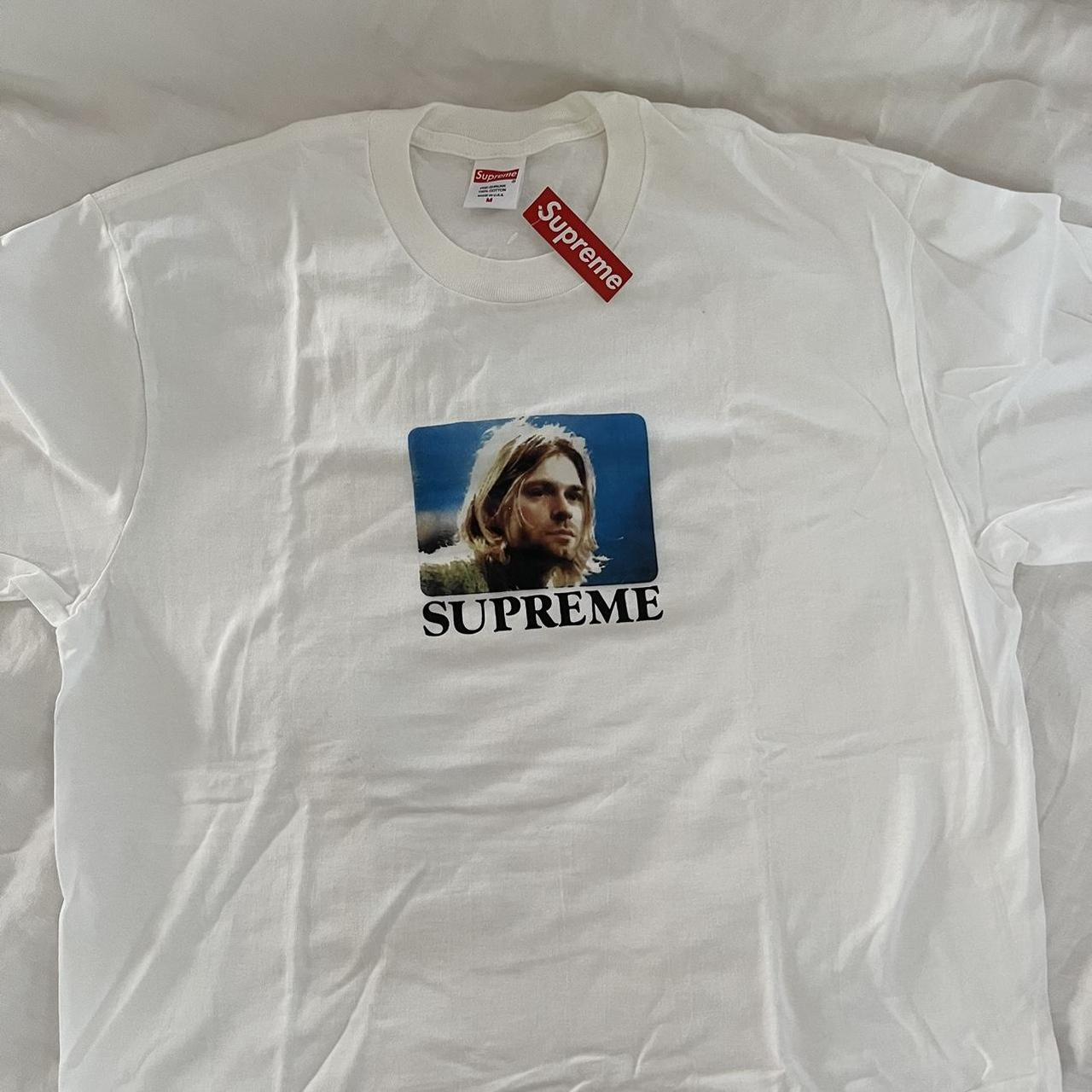 Supreme Kurt Cobain tee, Size M, Sorry about the...