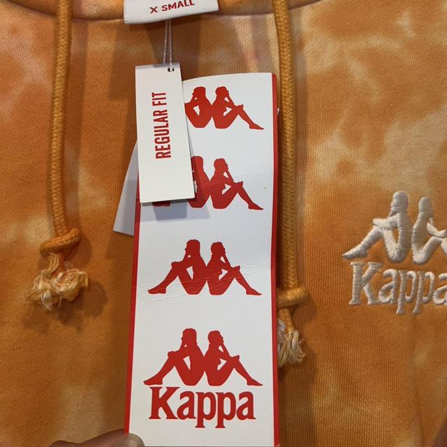 Orange kappa outlet hoodie