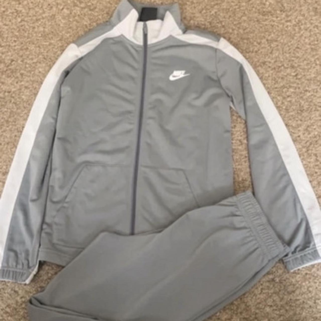 Nike xl boys tracksuit excellent condition only worn... - Depop