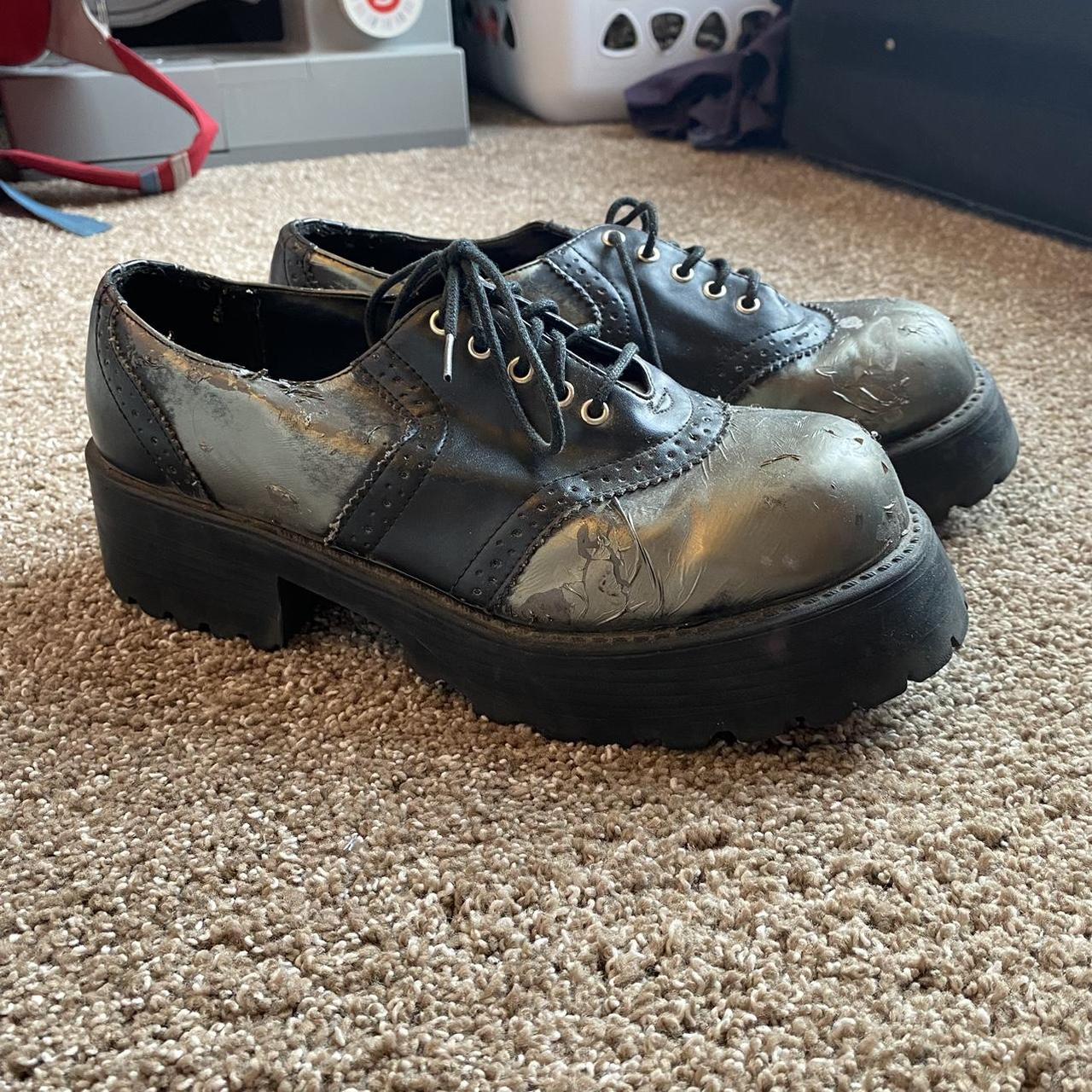 Vintage Delia's Oxford Platforms • obvious signs Depop