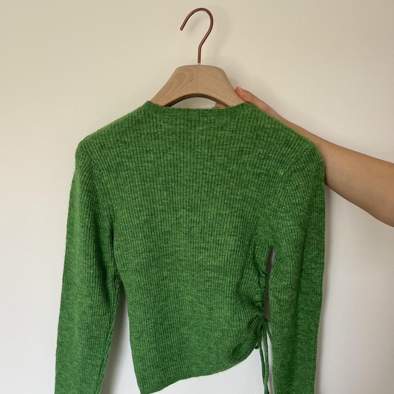 Zara green jumper, never worn. y2k Depop