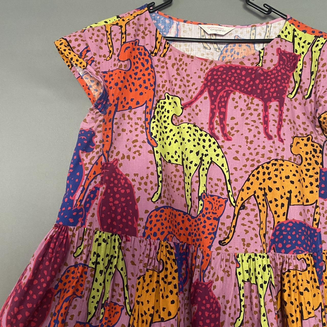 Gorman Cheetah Beach Dress Size 14 Depop