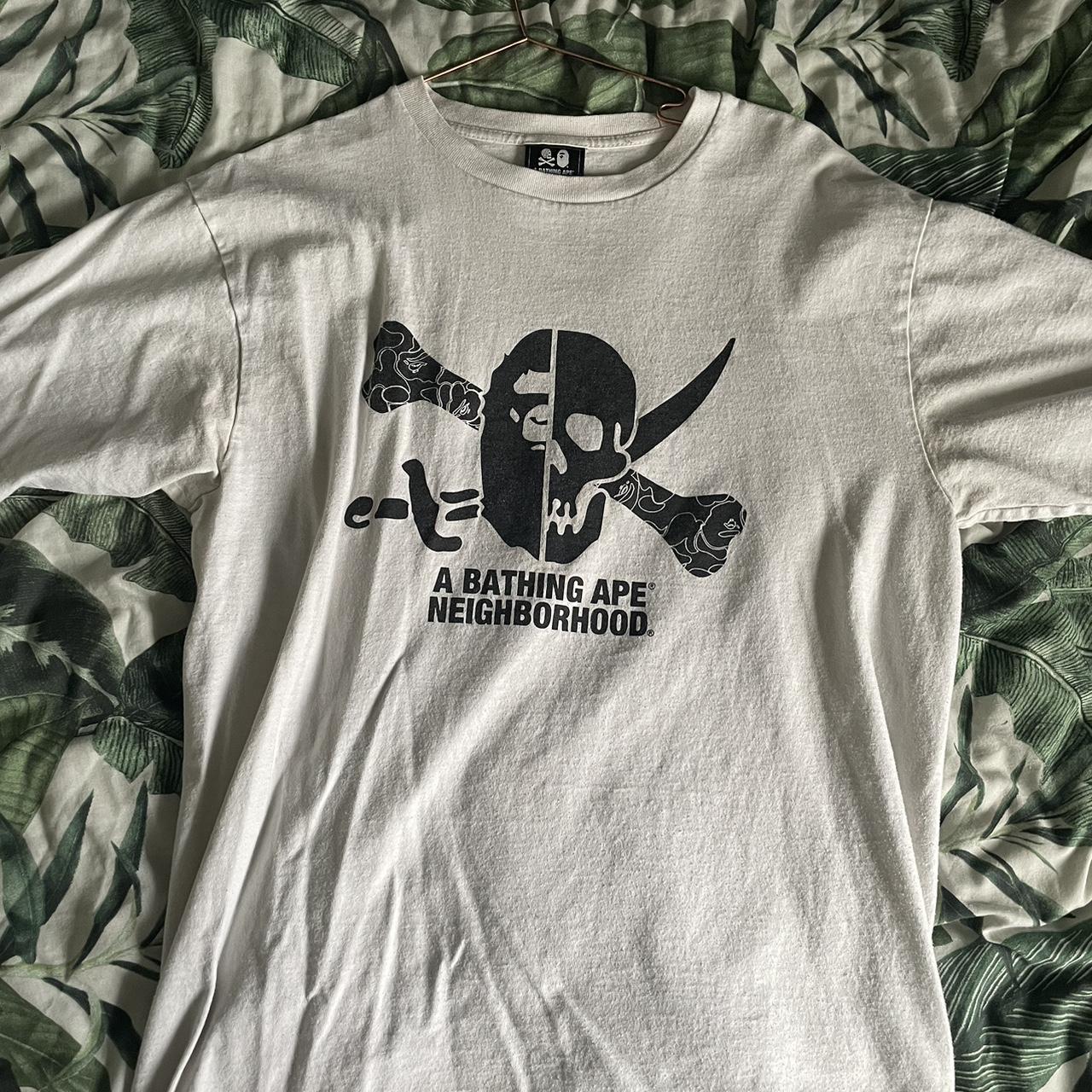 Clothing Mens Tshirts Bape X Neighborhood Tee BAPE X Neighbourhood