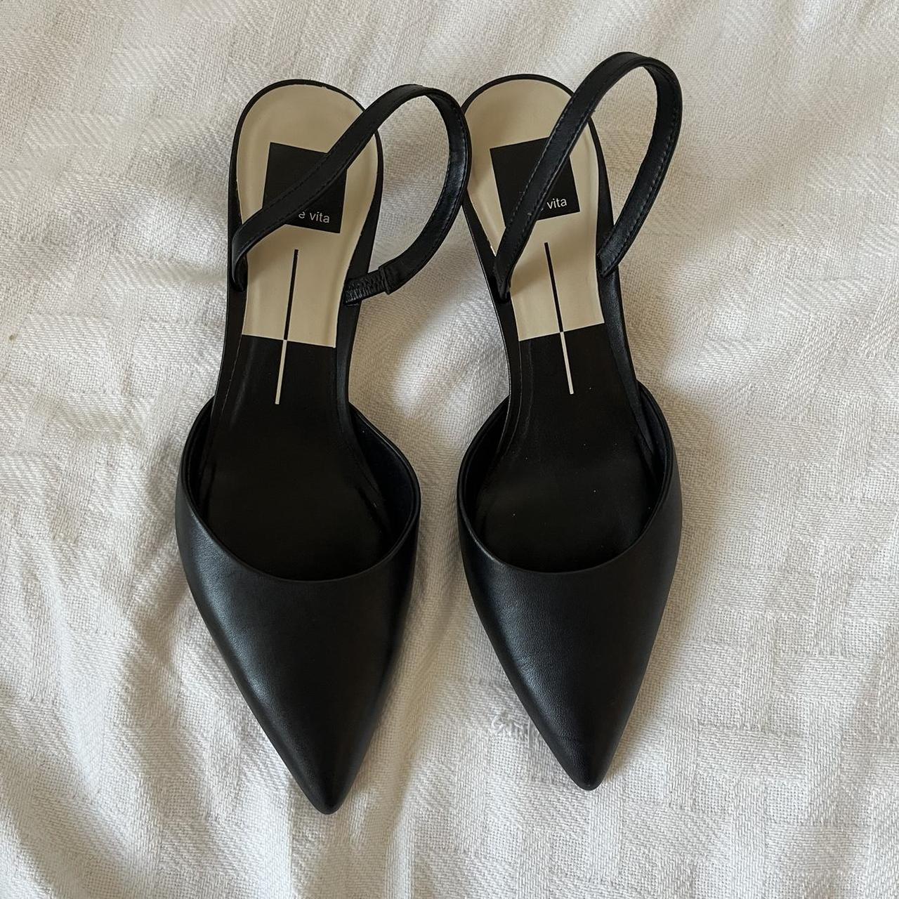 Dolce vita kitten heels So cute Worn once Size 8 - Depop