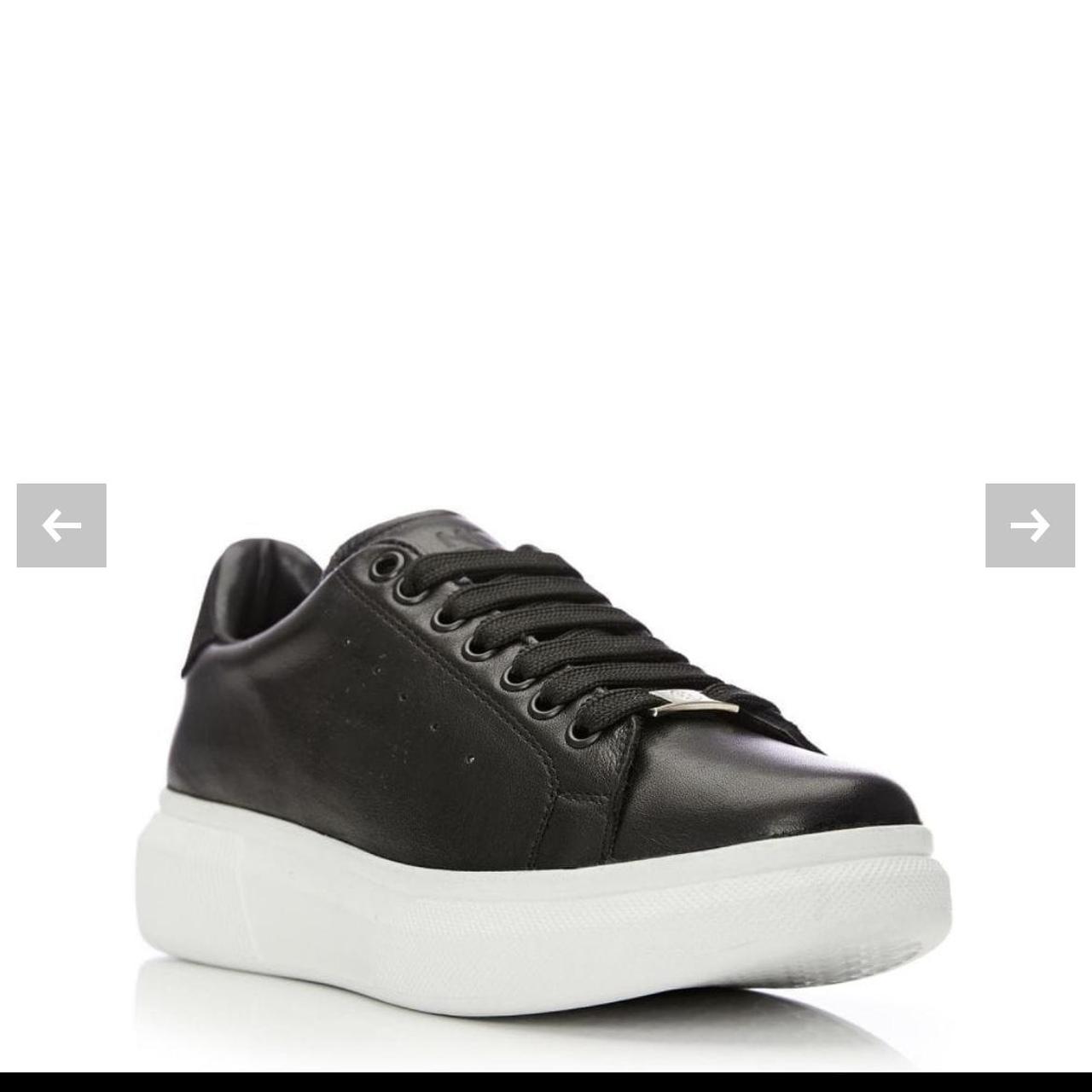 moda in pelle pewter trainers