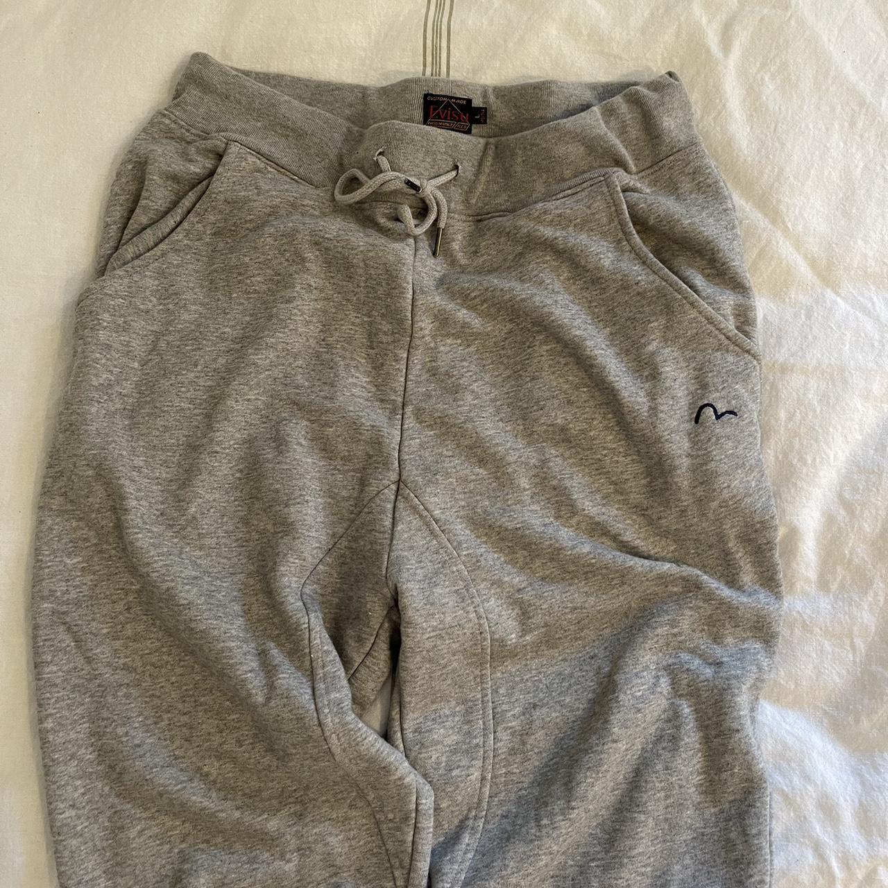 Men’s Evisu daicock joggers size L Used but good... - Depop