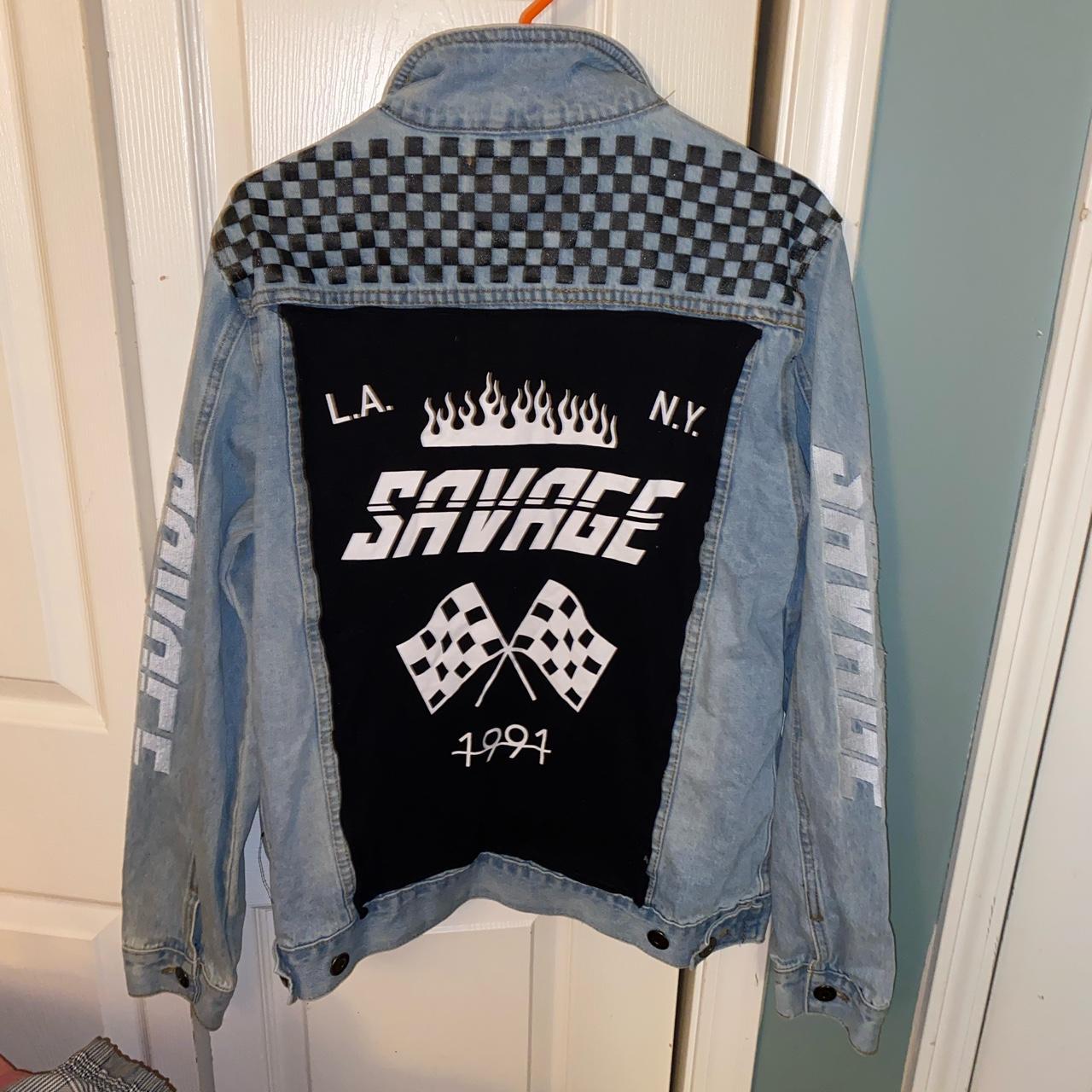 Savage hot sale jean jacket