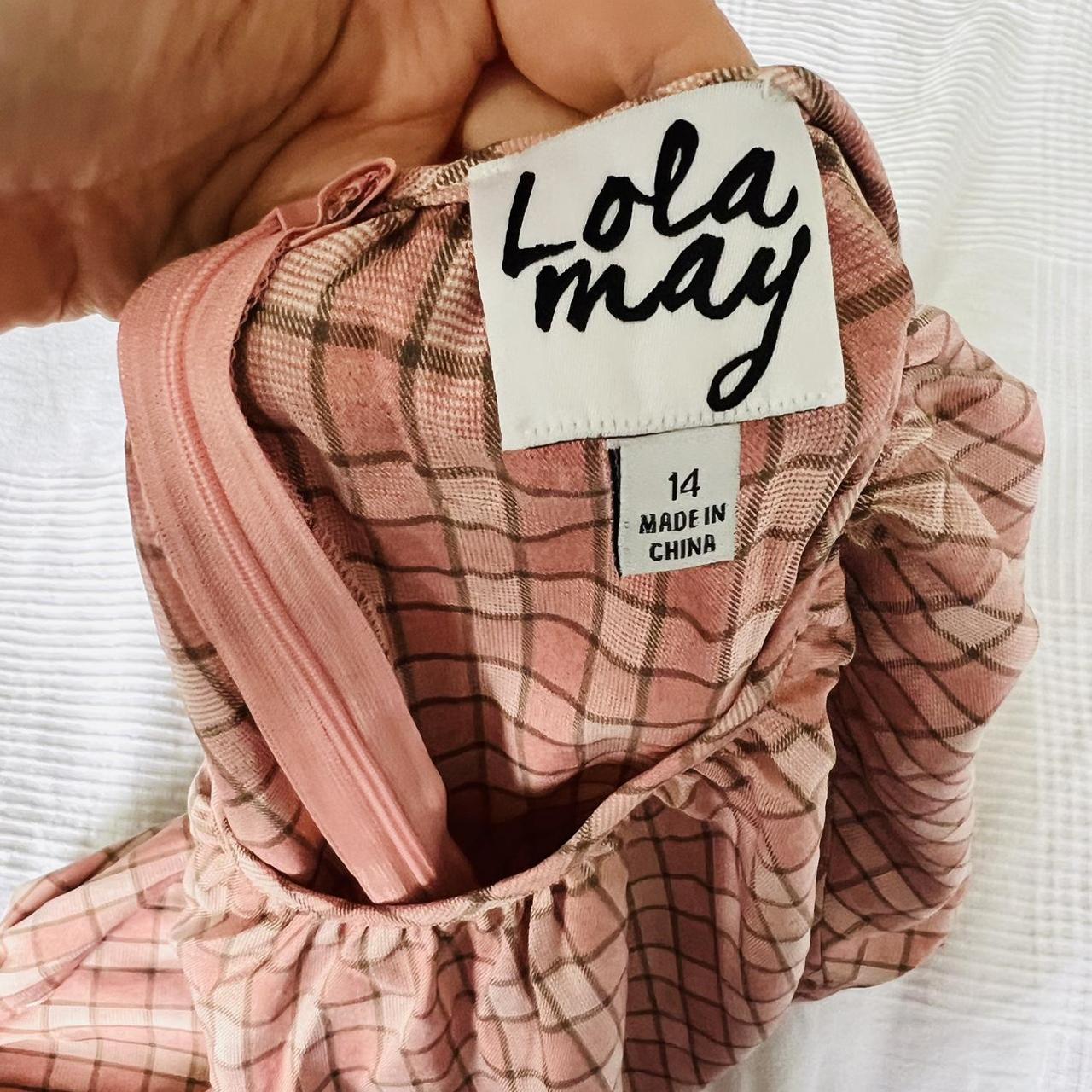 Lola May Women's Pink Dress (2)
