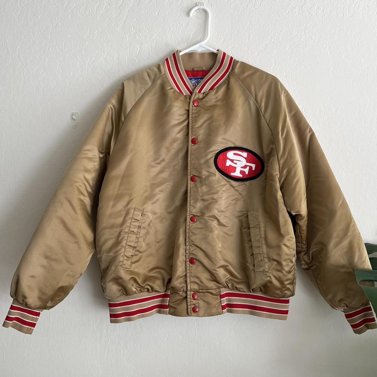 Vintage San Francisco Giants Satin Chalk Line jacket - Depop