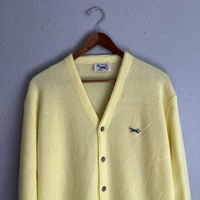 70s / 80s Vintage JC Penney “The Fox Sweater” button... - Depop