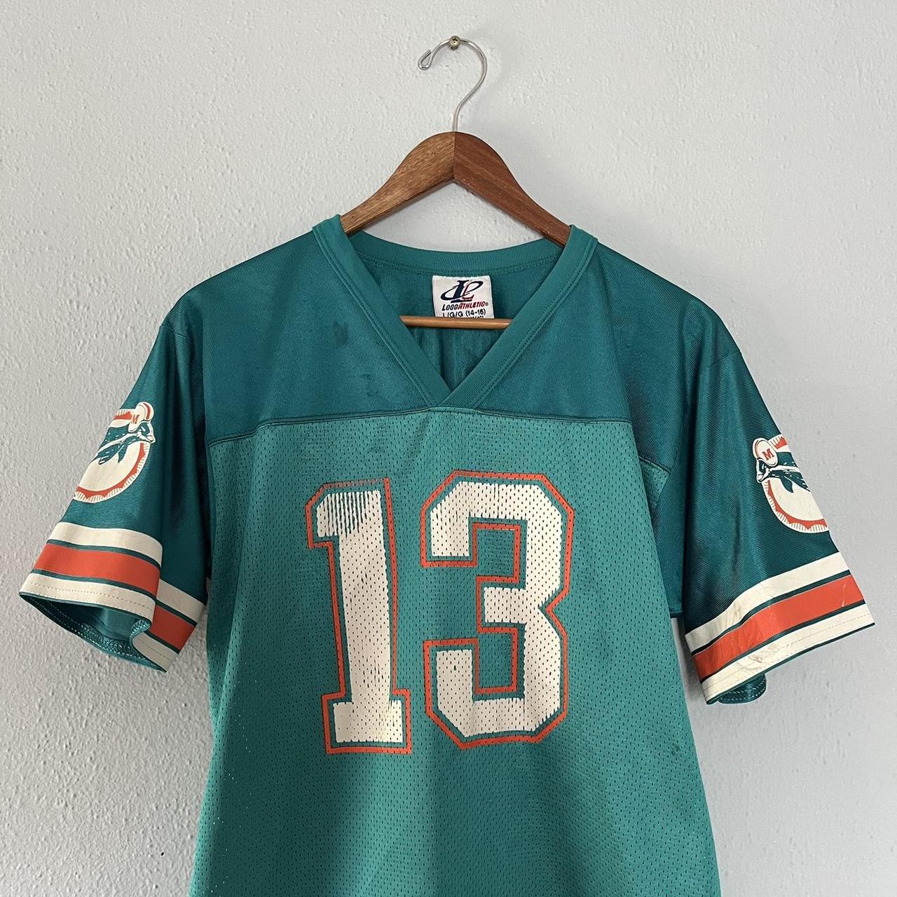 Vintage Logo Athletic NFL Miami Dolphins Dan Marino #13 Football