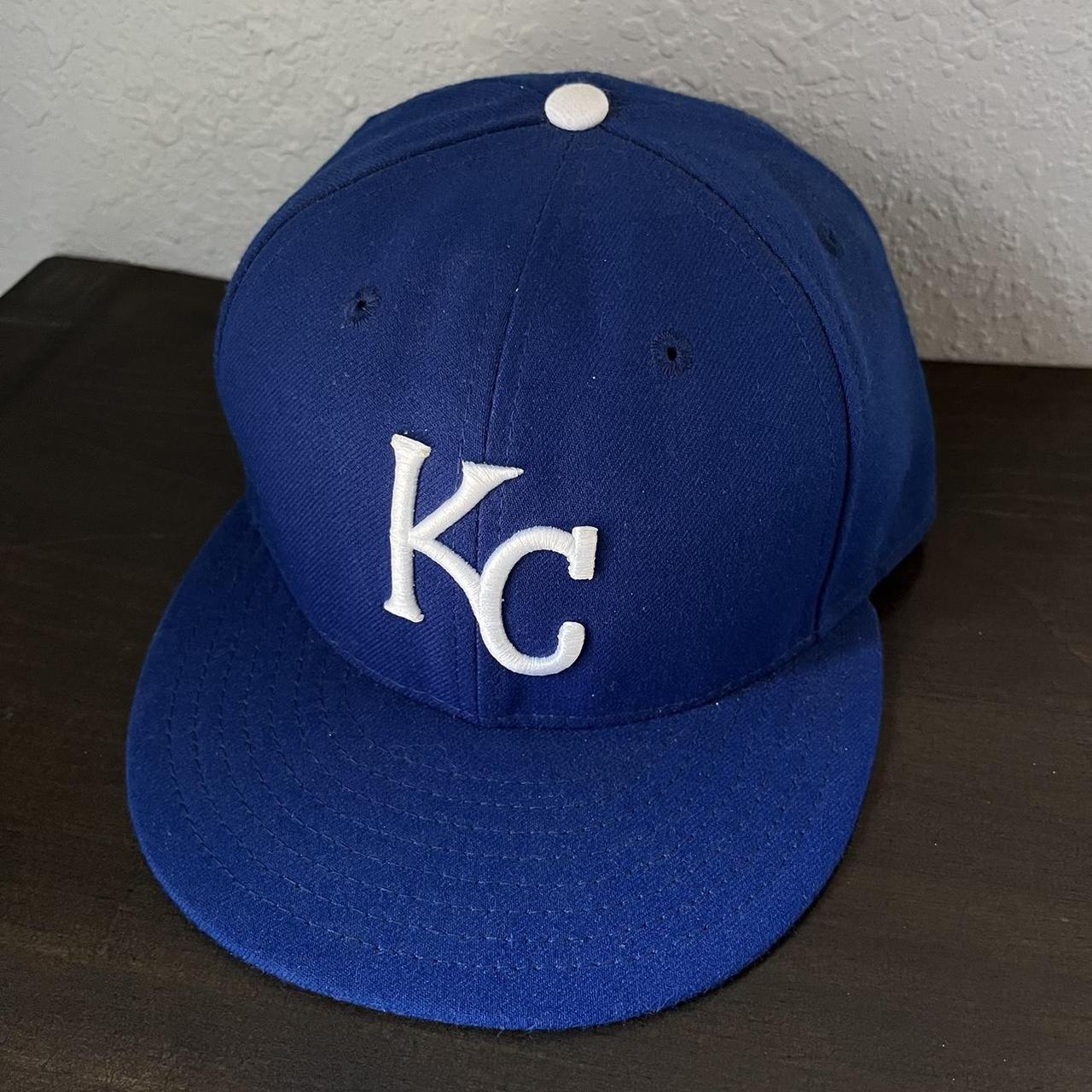 New Era Hat - Kansas City Royals - All White 7 5/8 / White