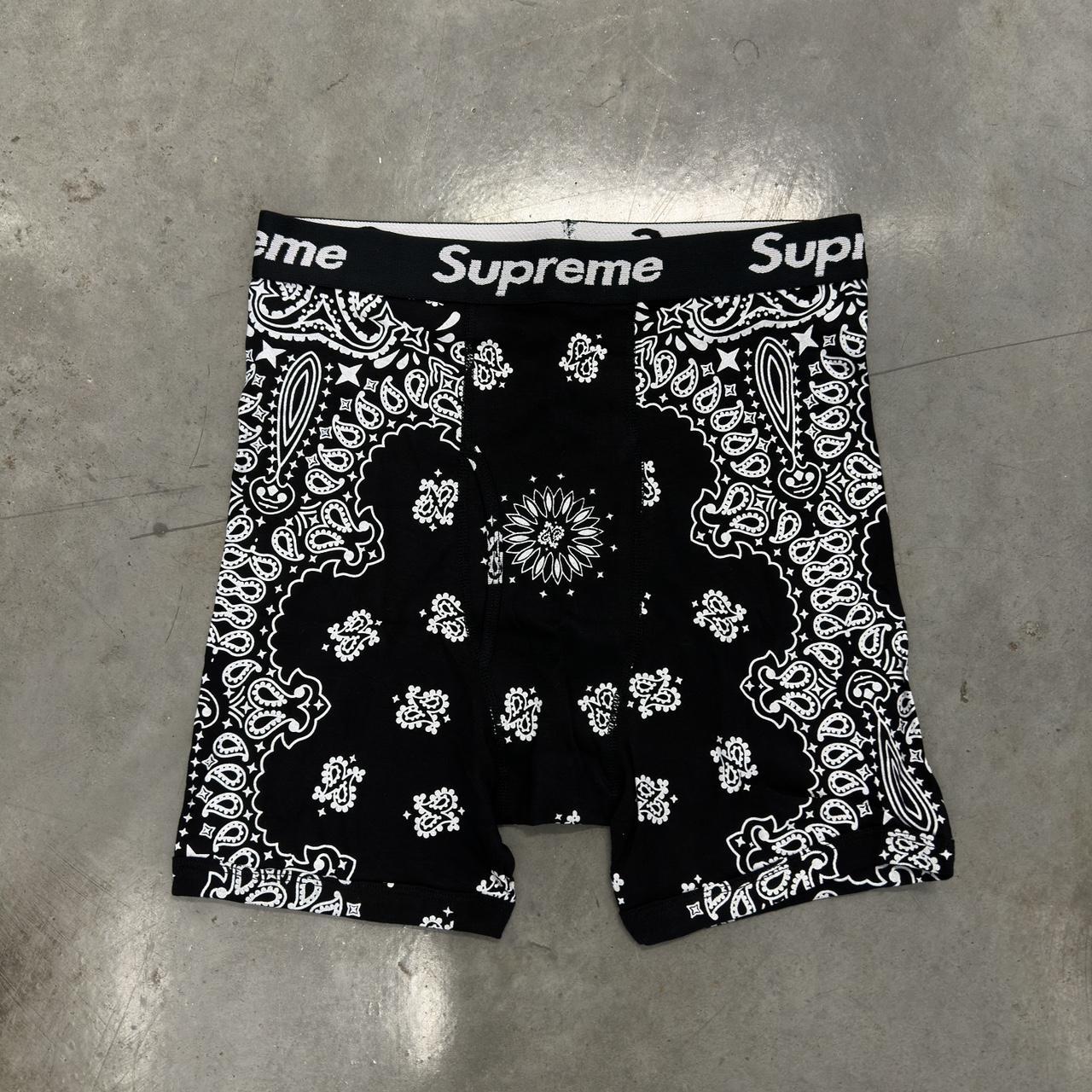 Supreme x Hanes Pink Boxer Briefs 🏆 Trusted... - Depop