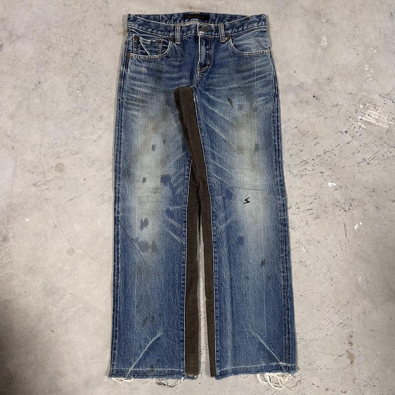 undercover ss06 chuuut t denim size 2 measures 29 x... - Depop