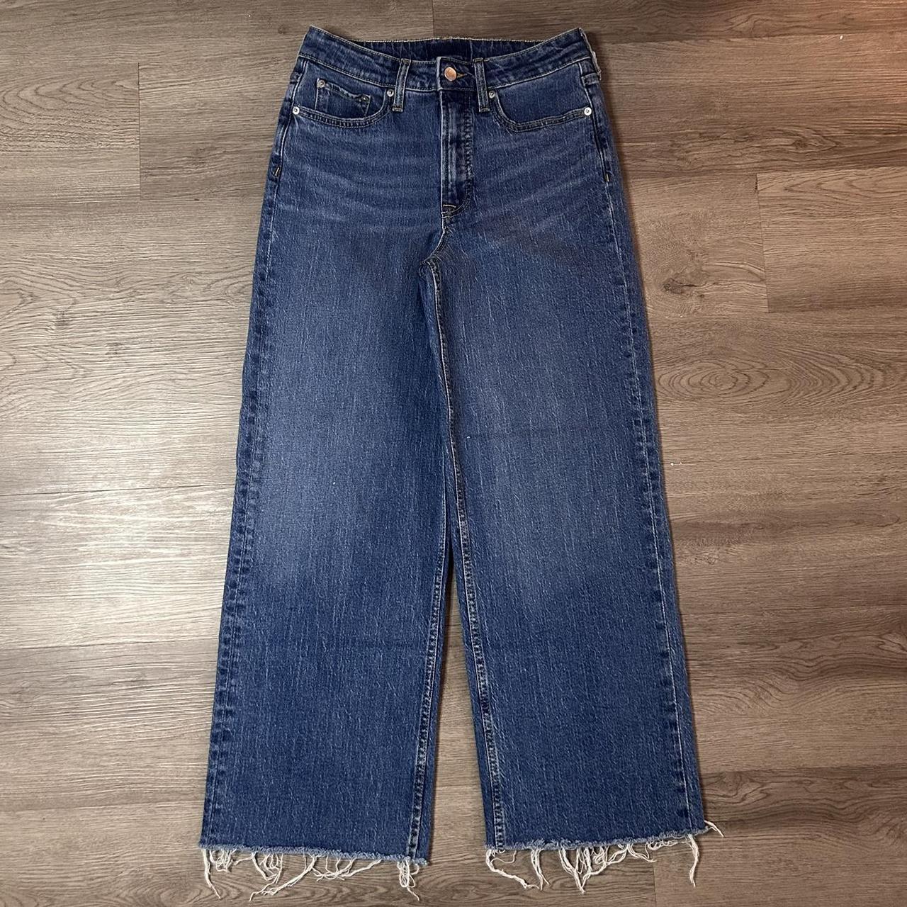 baggy wide leg jeans perfect loose fit without being... - Depop