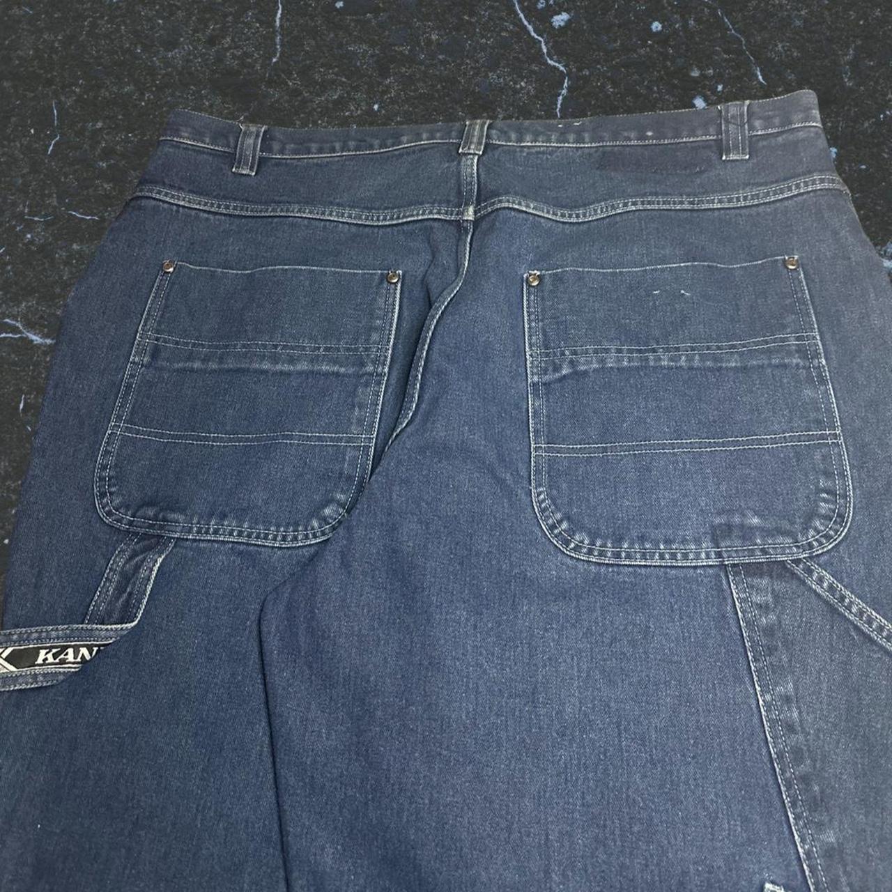 Karl Kani baggy carpenter jeans, size 44x29 (altered... - Depop