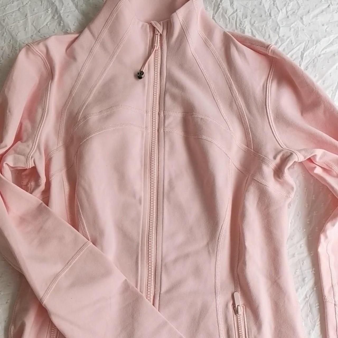 Lululemon Define Jacket in Strawberry Milkshake 🤍🌸... Depop