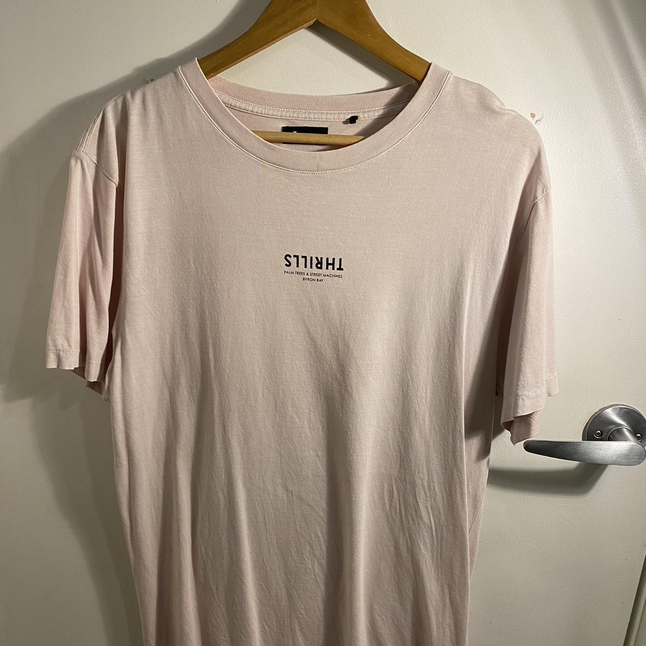 light pink thrills t shirt #thrills #afends - Depop