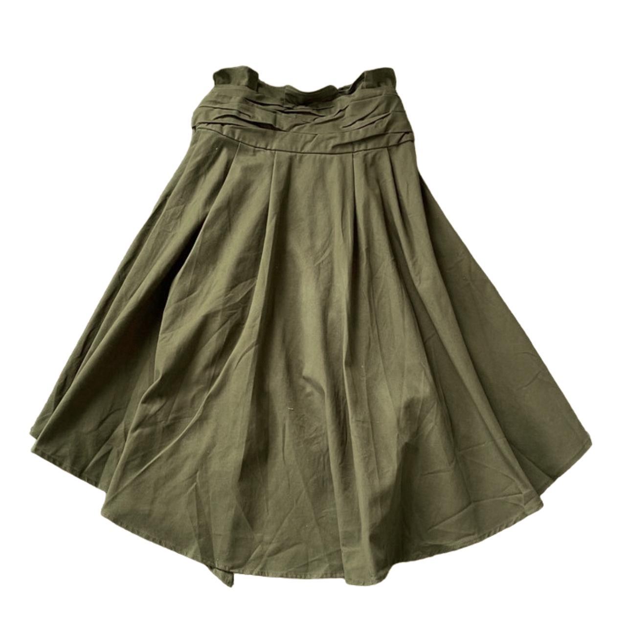 Faith Connexion Women's Khaki and Green Dress (3)