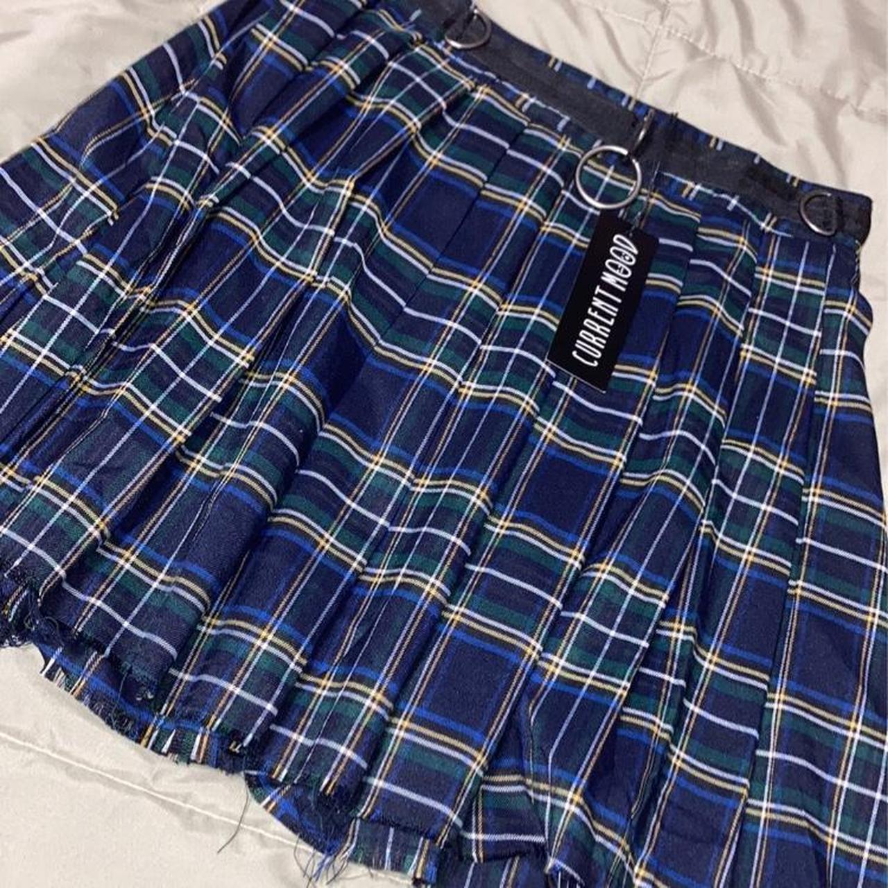 Dolls Kill Current Mood Plaid Skirt Nwt Dollete Depop