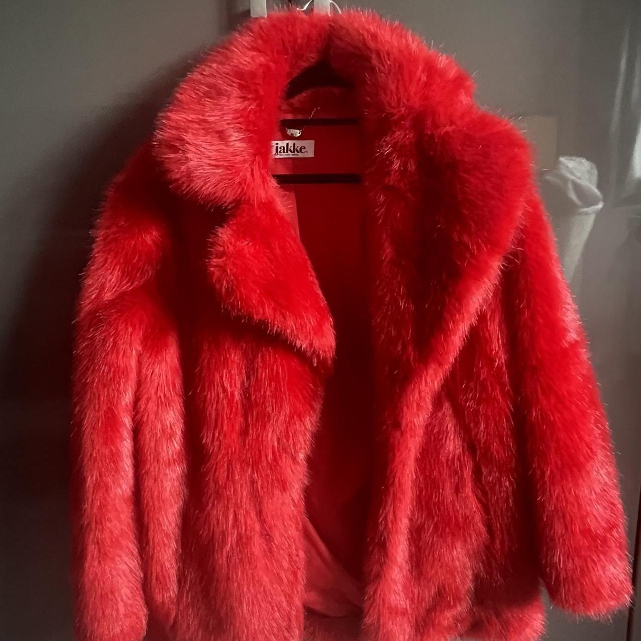 Faux Fur Coat Brand - Vero Moda This soft popping... - Depop