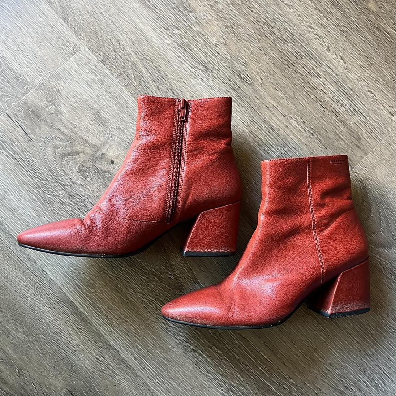 Vagabond red outlet boots