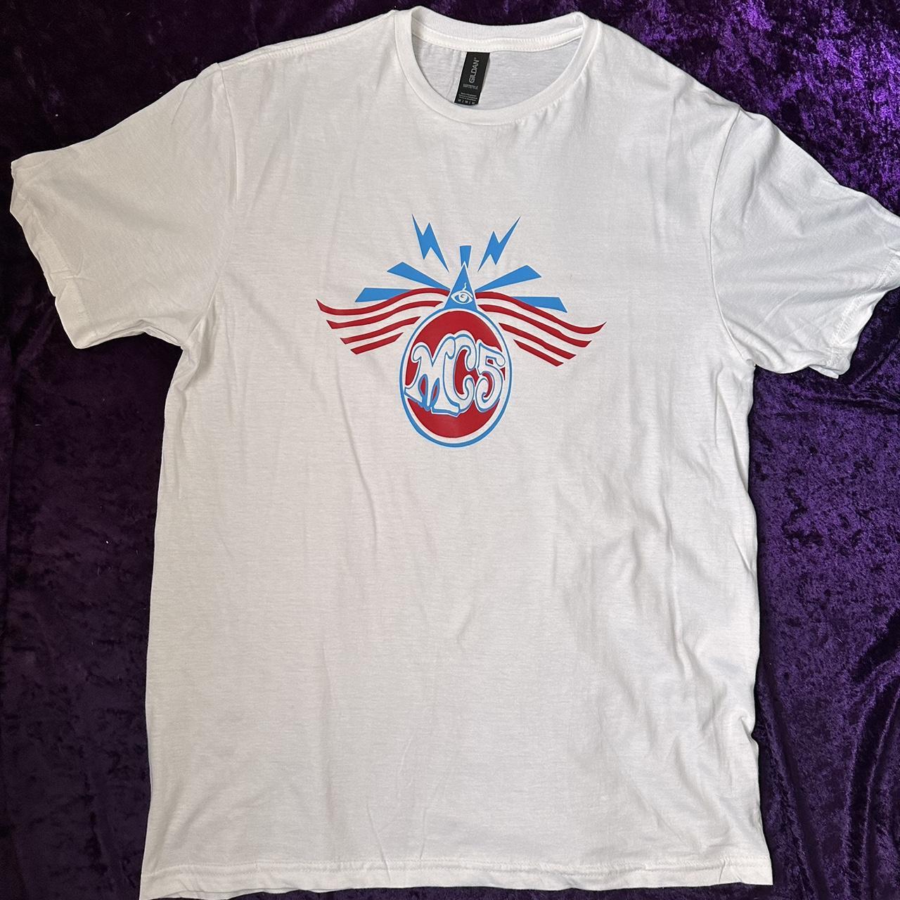 Mc5 T-shirt Brand new never worn Fits medium 38-40... - Depop