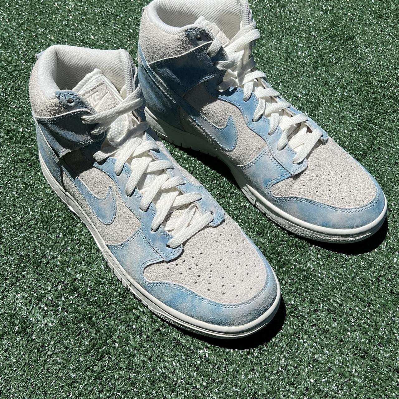 Nike Dunk High “Clouds” Suede Print Baby...