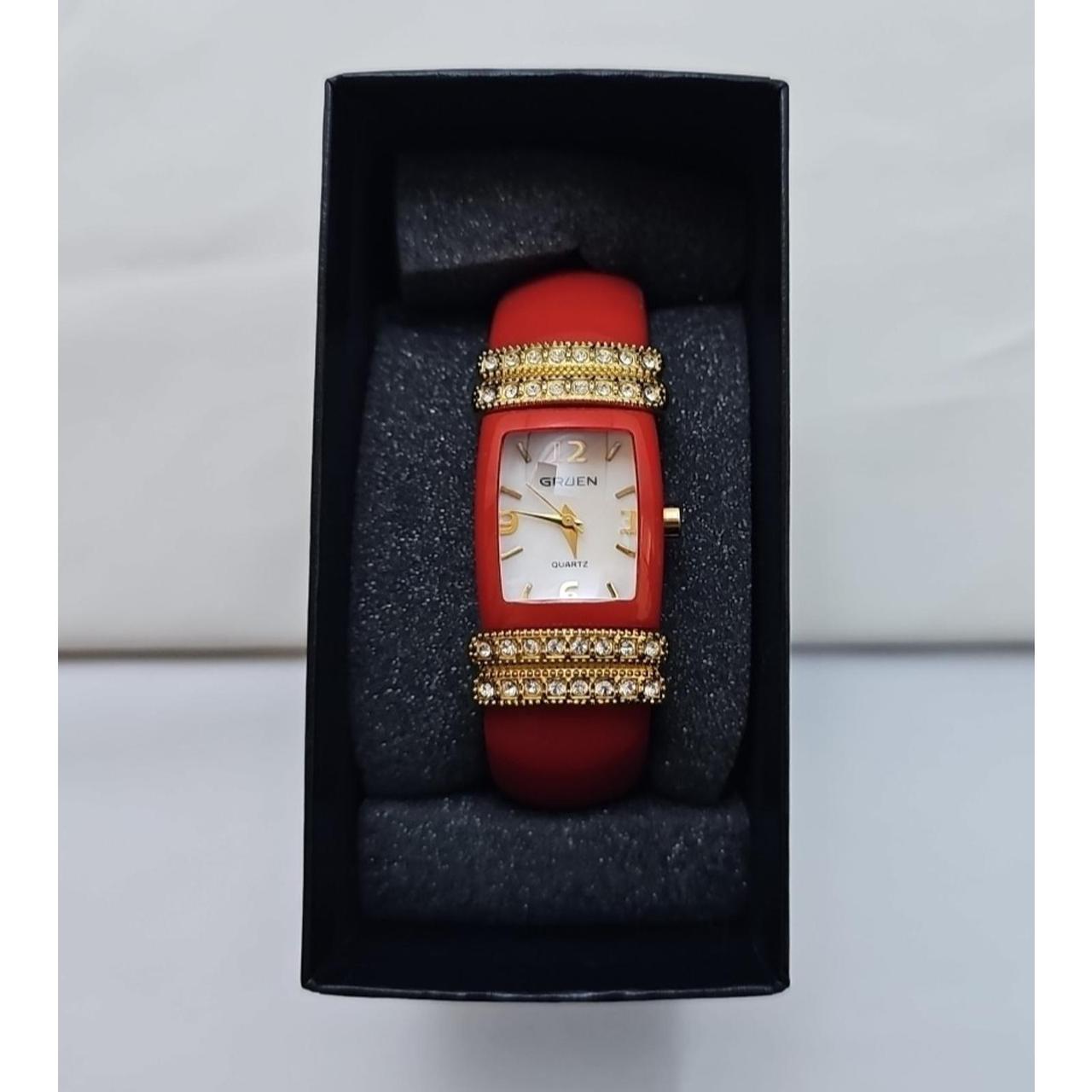 Source Unknown Women's Watch - Red/Gold – Item: G… - image 1