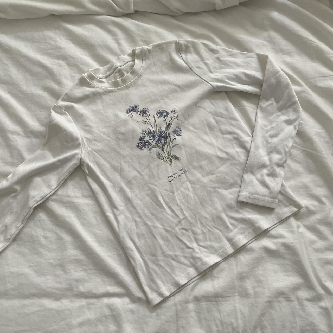 Womens Forget-Me-Not Myosotis Sylvatica T-Shirt Womens Forget-Me-Not Myosotis Sylvatica T-Shirt