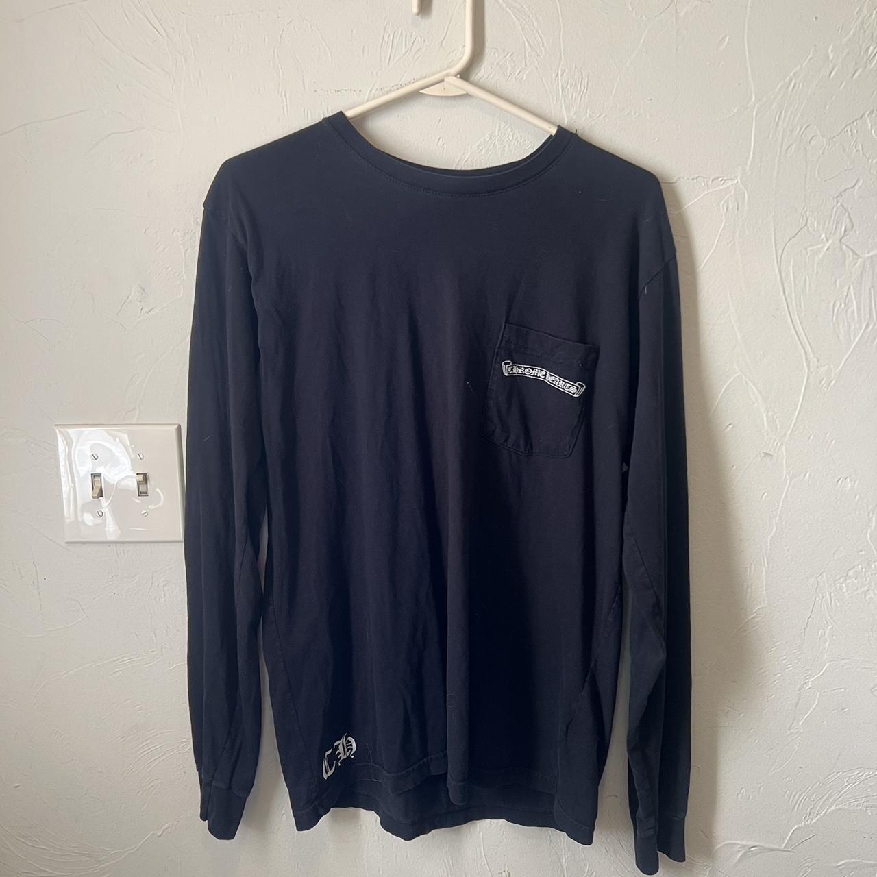 Large Chrome Hearts Long Sleeve T Shirt, Fit’s like XL - Depop