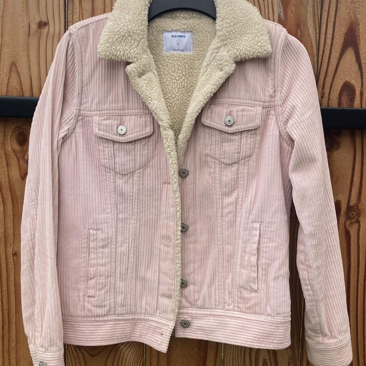 Old Navy Women's Pink Jacket Depop