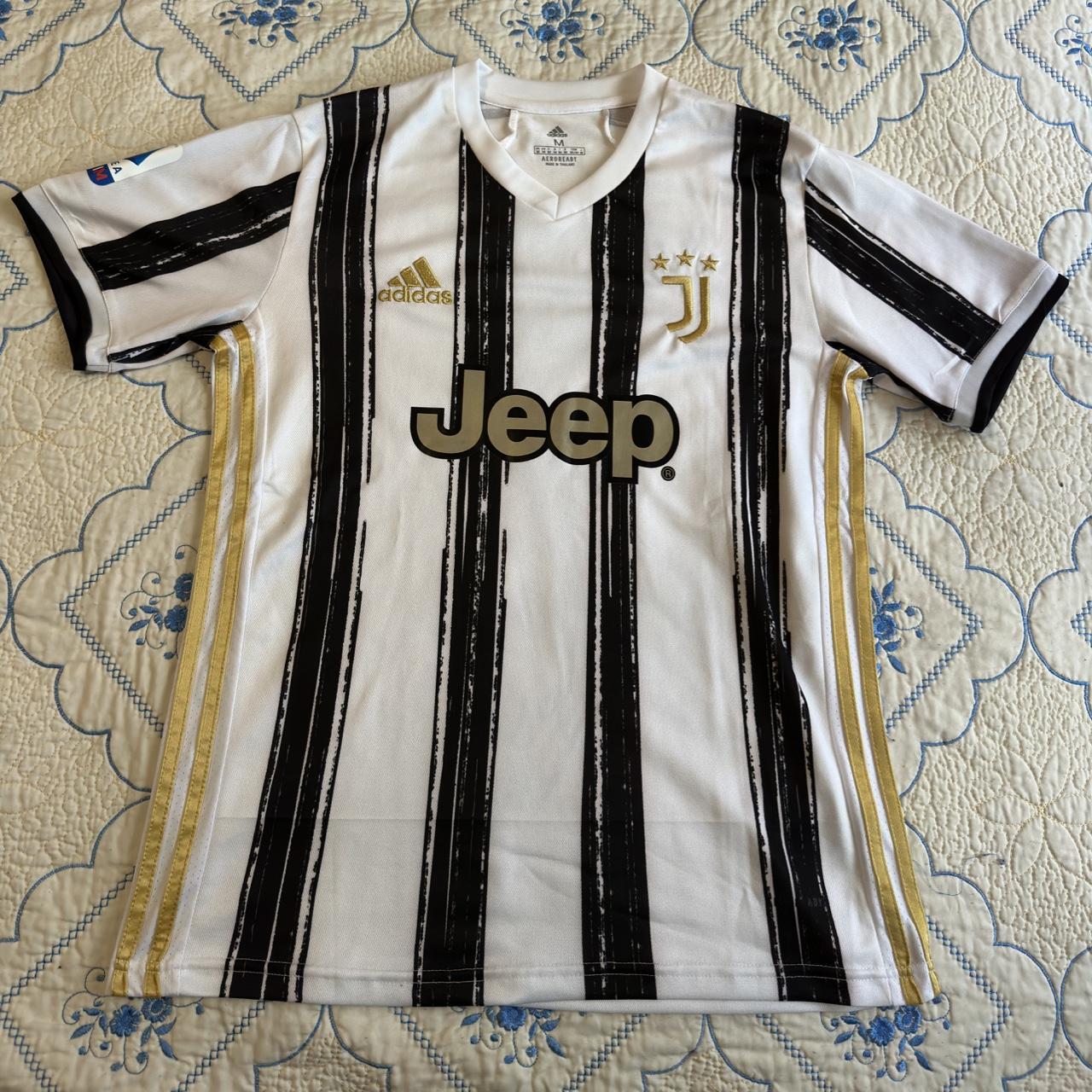 Cristiano Ronaldo Juventus jersey 2020/21 with serie... - Depop