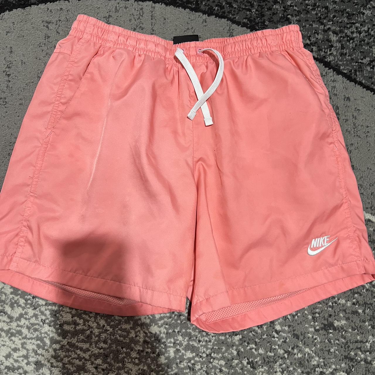 Nike Men's Pink Shorts Depop
