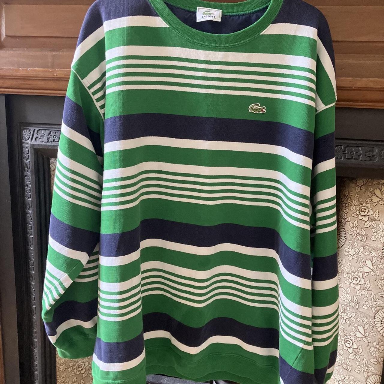 Mens Lacoste Crewneck Sweater Size outlet Large