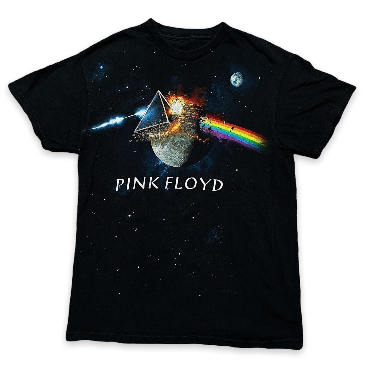 Pink Floyd band tee vintage black shirt y2k men